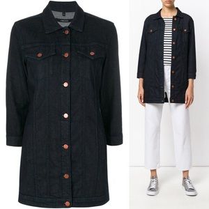 J Brand maxi denim jacket in seductive